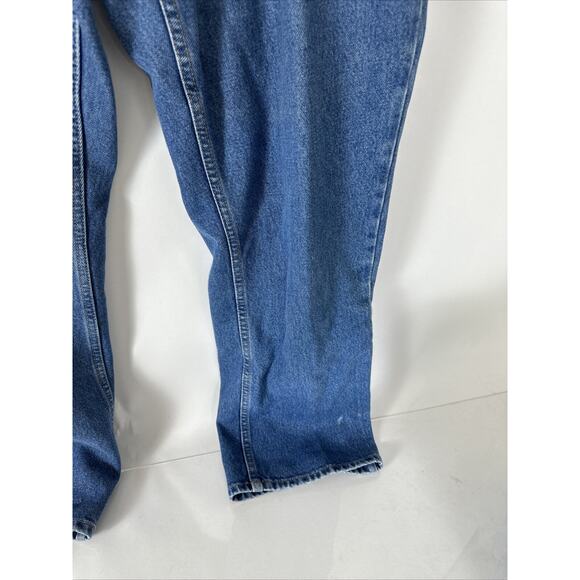 LL Bean Women's Jeans Size 16 Reg Blue Denim Original Fit Relaxed 100% Cotton - Picture 7 of 13